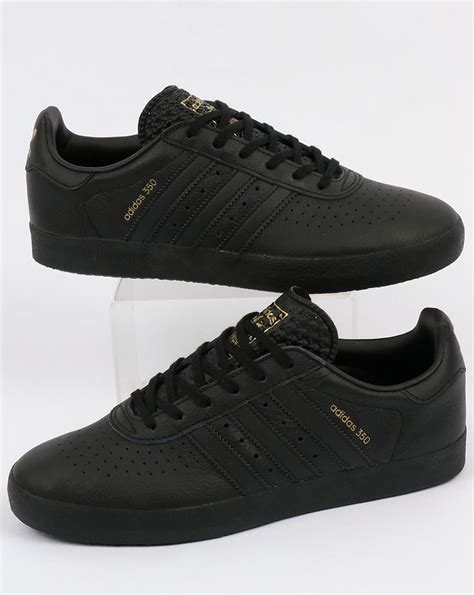 zwarte sneakers adidas man|adidas black leather sneakers.